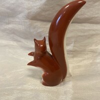 Art deco porcelain squirrel