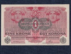 Osztrák-Magyar (háború alatt) 1 Korona bankjegy 1916 UNC (id62822)