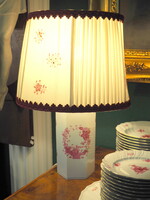 Herendi-lámpa Apponyi indiai kosármintával