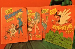Ludas Matyi évkönyvek 1980-87-88-89. A 4 kötet együtt eladó!