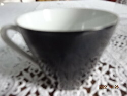 Kahla német porcelán, fekete színű kávéspohár. Vanneki!
