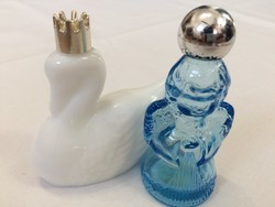 Retró parfümös üveg,2db-AVON