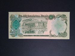 Afganisztán 500 Afghanis 1991 Unc-