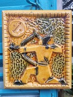 Sagittarius horoscope craftsman stove tile mural