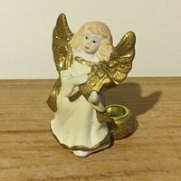 Christmas ceramic candle holder angel