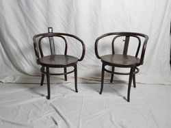 2 antique barber chairs (under renovation)