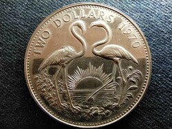 Bahama-szigetek II. Erzsébet (1952-) .925 ezüst 2 dollár 1970 PP (id67588)