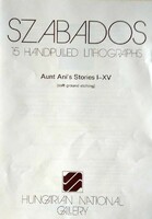 An exceptional offer for collectors of contemporary works: the graphic folder of Árpád Szotos from 1984 (mng edition)