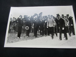 1910 Habsburg Emperor József Franz Hungarian King marked dry seal contemporary real photo photo