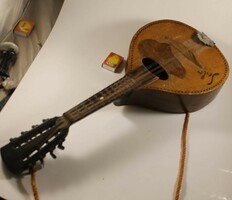 Antik mester mandolin, Sebők Lajos készítette 678