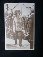 1908 HABSBURG FERENC JÓZSEF CSÁSZÁR MAGYAR KIRÁLY EREDETI ÉS KORABELI  FOTÓ - LAP FÉNYKÉP