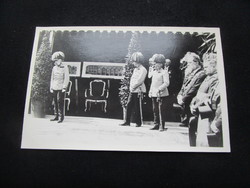 1909 Habsburg Emperor József Franz Hungarian King marked dry seal contemporary real photo photo