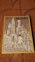 Michael ende: momo was a fairy tale novel, móra ferenc was a book publisher, a library book