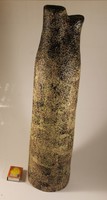 Pesthidegkúti Csizmadia Margit mázas kerámia ritka óriás váza 696