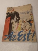 Az Est, 1910-1935. A borítón Vaszary János grafikája.