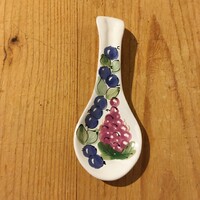 White ceramic spoon