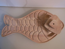 Fish cleaner - new - wood - 38 x 21 x 7 cm