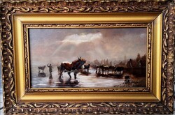 Fk/234 - his painting László Gulyás - Chief Bull
