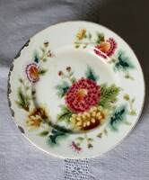 Antique zsolnay, plate with family seal