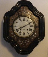 French Napoleon III wall clock