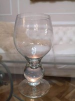 Giant crystal goblet 19 cm