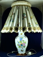 Huge, Herend, victorian pattern, porcelain lamp, 1950-1960!!!