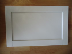 Fa felírótábla, képkeret, IKEA bútorajtó 38x60 cm