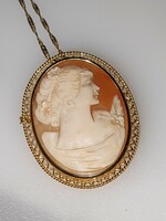 9k gold cameo pin for Jakoczipeter