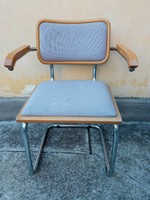 Marcel Breuer bauhaus design Cesca szék, karosszék