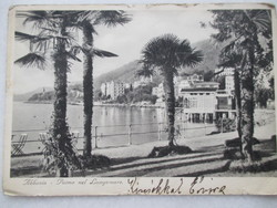 Képes levelezőlap Abbáziából (ma Opatija) 1935-ből