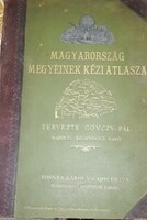 Gönczy pál. Hand atlas of the counties of Hungary.
