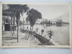 Képes levelezőlap a Garda tótól 1936-ból