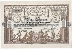 Ausztria 1000 gulden 1850 REPLIKA UNC