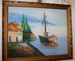 Painting in a nice frame 747