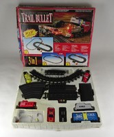 1L393 Retro vasút játék készlet dobozában