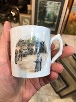 I. Világháborús porcelán teás csésze, gyűjtőknek kiváló darab.
