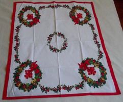 Christmas tablecloth for sale! Retro!