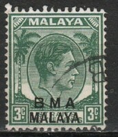 Malaysia 0106 (Brit háborús  adminisztráció)      0,30 Euró