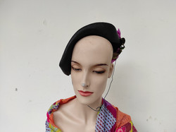 Antique fashion women's hat art deco dress costume movie theater prop 953 5758