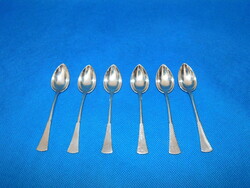 Silver 6-piece Coffee Spoon Set 110 g 11.5 cm