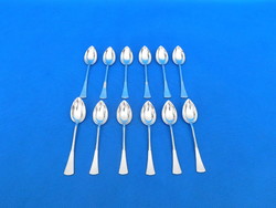 Silver 12-piece Coffee Spoon Set 213 g 11.5 cm