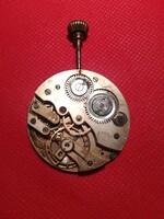 Yellow pocket watch mechanism