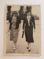 Régi fotó 1938 vintage női fénykép hölgyek