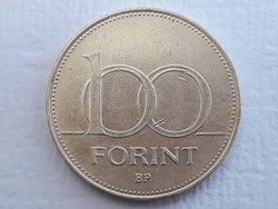 Magyarország 100 Forint 1996 érme - Magyar Köztársaság 100 Ft 1996, fém százas pénzérme