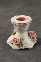 Neapolitan porcelain candle holder 804
