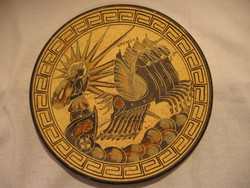 Görög múzeumi másolat, copy, antik, Apollón szekéren a szárnyas lovaival