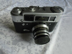 FED 4 régi orosz fényképezőgép vakuval