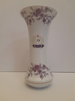RITKASÁG!! Gyűjteménybe Régi Hollóházi váza Újpesti Dózsa emblémával