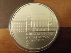 240 Years of the Technical University of Budapest 2000 ft non-ferrous metal coin 2022