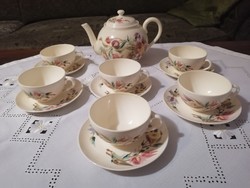 A rare hand-painted tea set from the 1930s-1940s